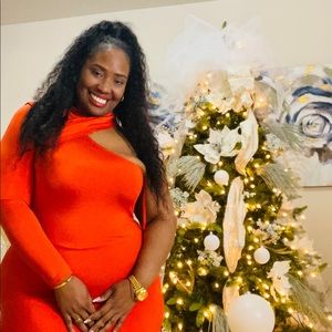 Asymmetric dress. 3x/18